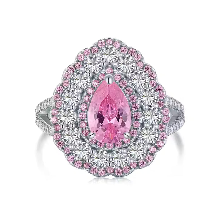 Pink Heart Ring